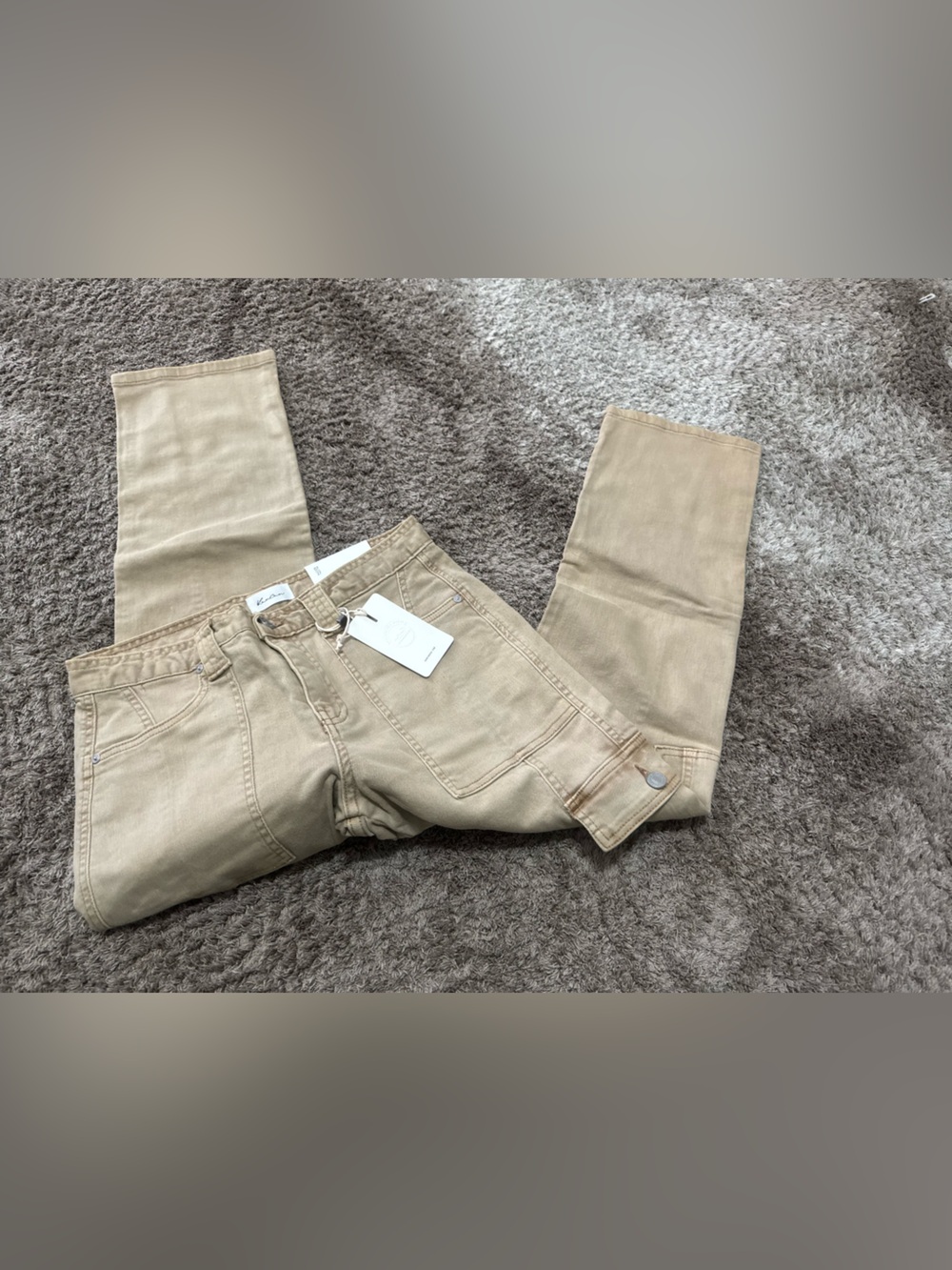 Kancan Lavinia High Rise Slim Straight Cargo